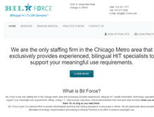 Tablet Screenshot of bil-force.com